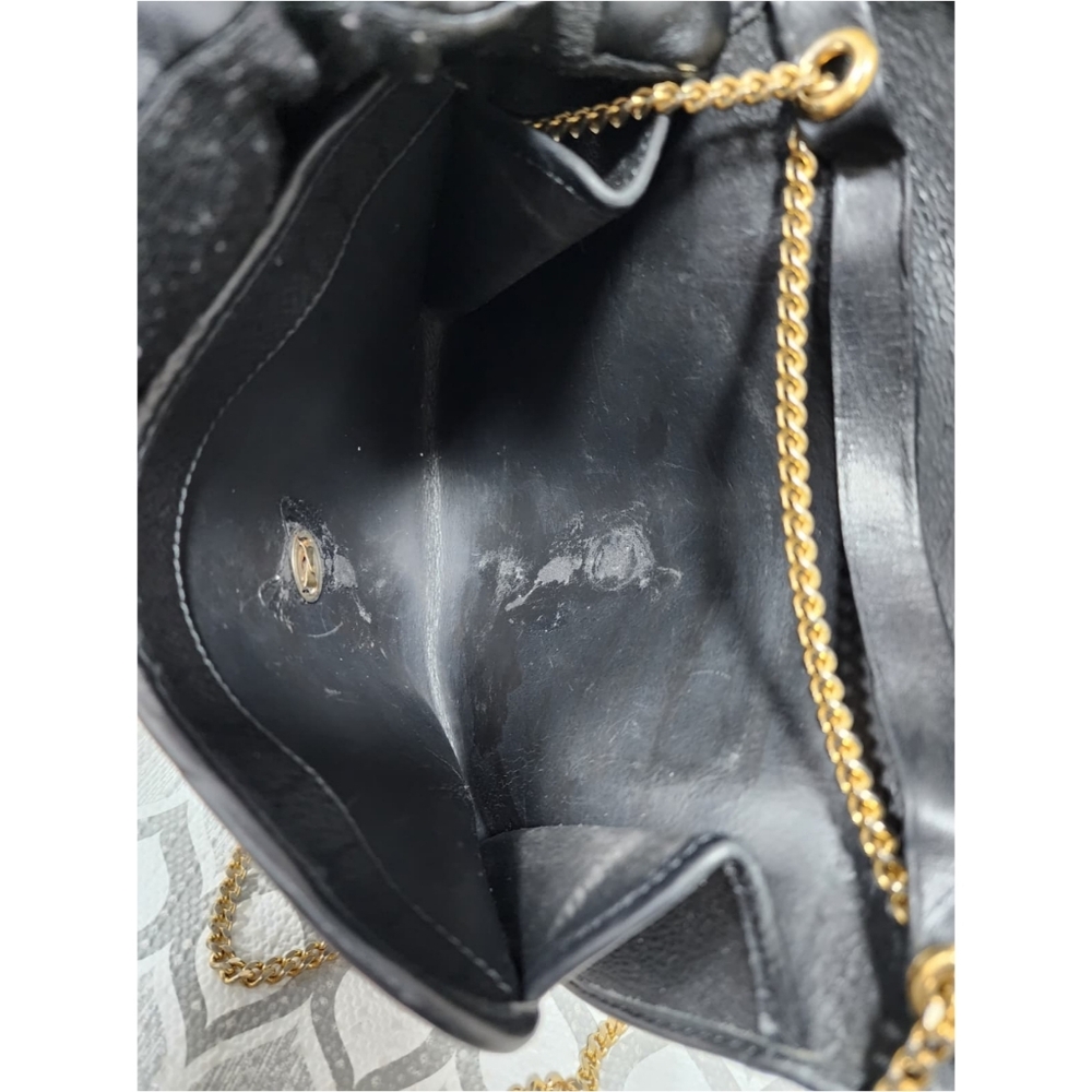 Christian Dior Vintage Leather Shoulder Bag Black - Picture 13 of 13